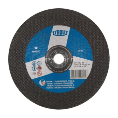 Tyrolit Brusna ploča 178×6 2u1 Basic – 222863