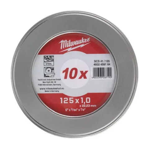 Milwaukee – Metalno sečivo PRO+, 125 x 1 mm – 4932459164