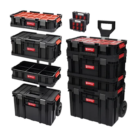QBRICK SYSTEM – Osnovni set kofera za alat 6u1 – QB1274567