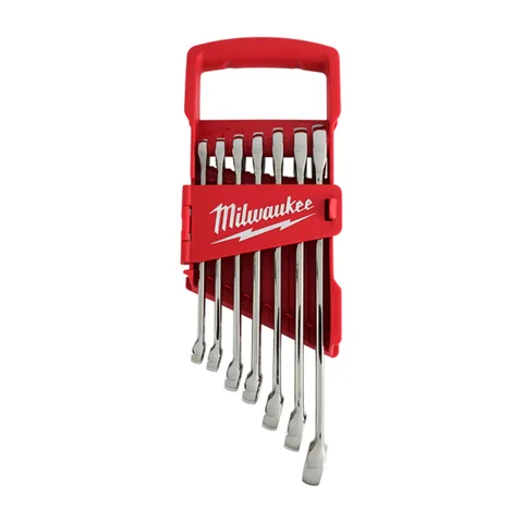Milwaukee – Set viljuškasto – okastih ključeva, 3/8″ – 3/4″, 7 kom. – 48229407