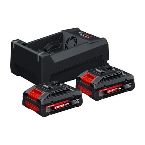 Bosch – Set 2 x EXBA 18V-40 baterija + punjač GAL 12V/18V-80 – 1600A0373J