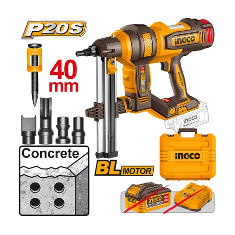 CCNLI9005 AKU PIŠTOLJ ZA EKSERE ZA BETON 40MM SUPER INGCO
