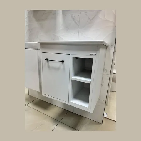 Latte 65 kupatilski nameštaj beli (Ormarić)