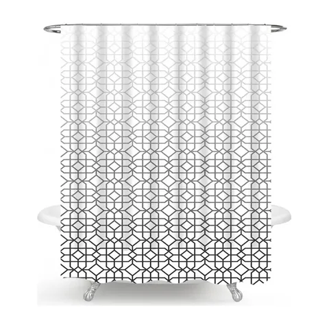 Kupatilska zavesa MINOTTI 2000×1800 vitraž