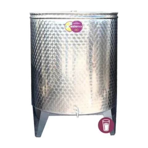 Ezio-inox – Inox bačva 680 l (za rakiju) – sa slavinom – 068345