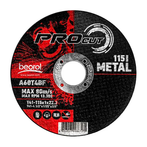 REZNA PLOCA 115X1 BEOROL METAL
