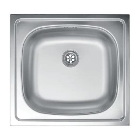 Metalac inox usadna sudopera Quadro ø60
