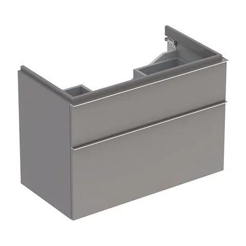 ORMARIĆ ZA LAVABO 890x620x477 ICON 2 FIOKE PLATINA SJAJ