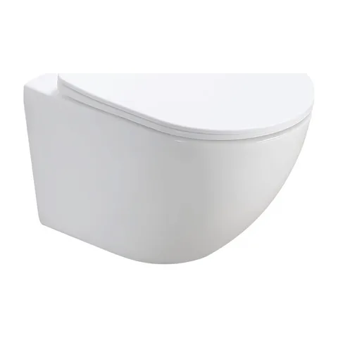 MIN035 Konzolna wc šolja PERLA compact rimless