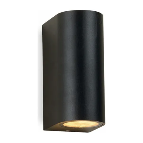 Svetiljka W10402 zidna 2GU10 IP65 crna (250488)
