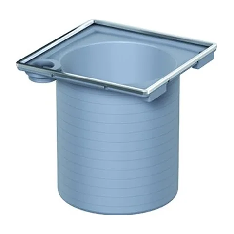 Aco 5141.43.00 easyflow plastični gornji deo slivnika sa okvirom od inox-a