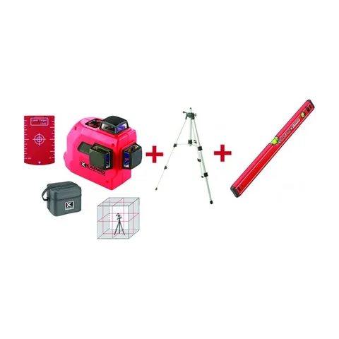Kapro Laserski nivelator 883 ProLaser 3D ALL-LINES + stativ + libela SPIRIT 779, K883-SET1