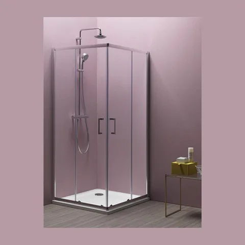 TUŠ KABINA TKK80/K SILVER QUAT ECO 538550