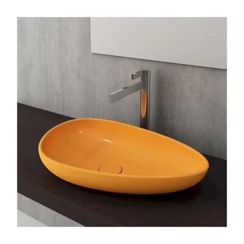 LAVABO ETNA 58CM SJAJ MANDARINA ZUTA