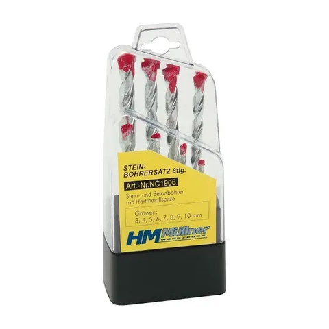 Burgije za beton 3-10mm set 8/1