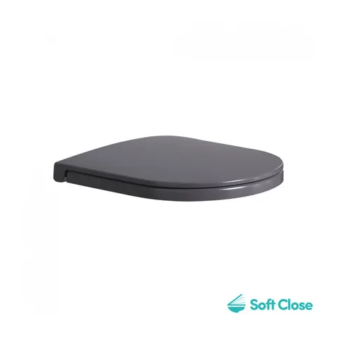WC daska HATRIA FUSION grafit softclose