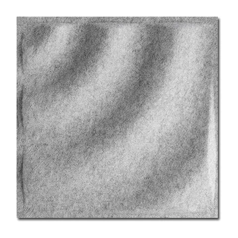 Zidni dekorativni panel Ecoline – EL WAVE 400×400 (Siva)