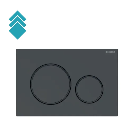 Geberit Tipka Sigma 20 – crna mat