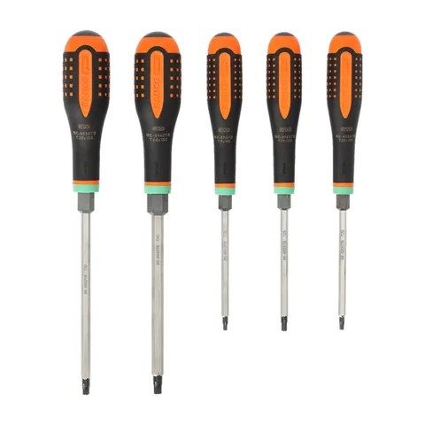 Bahco – Komplet od 5 udarnih Torx odvijača ERGO – BE-9885TB