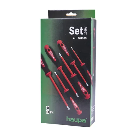Haupa – Set odvijača 6 komada, 2xPH, 4xSL- H1019990
