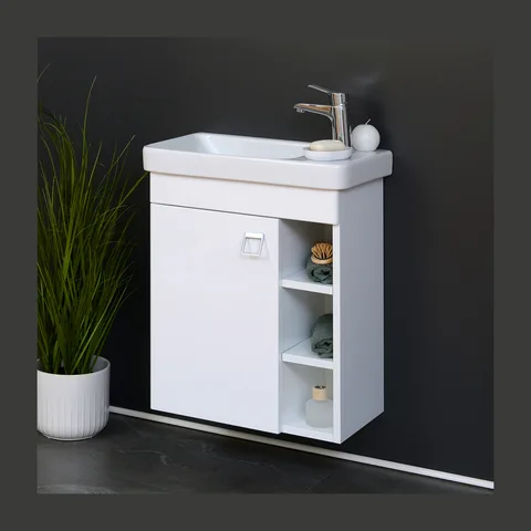 Ormarić sa lavaboom Mini 55 beli