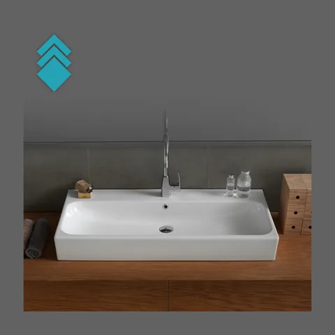 Lavabo Turkuaz Pinto