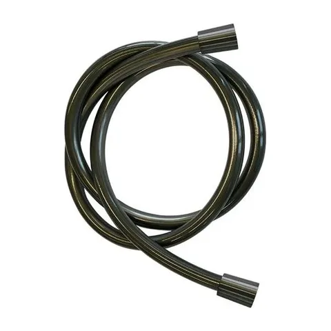 Remer tuš crevo eko met. pvc sa duplim konusom, atoxic crno 1.5m 332CN2GNO