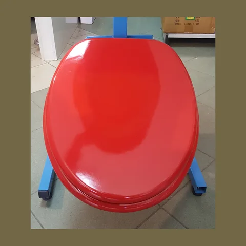 WC daska medijapan crvena – INOX sarke