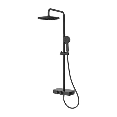 COPEN CoolTouch Termostatska baterija P sa usponskim tušem matt black