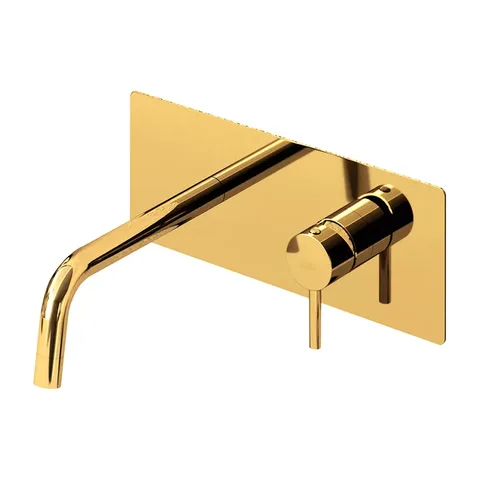Ugradna Zlatna baterija za lavabo LIGHT