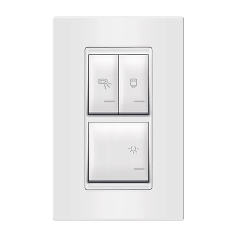 UNIVERZALNI kupatilski indikator, vertikalni 3X16A BELI 72323.00