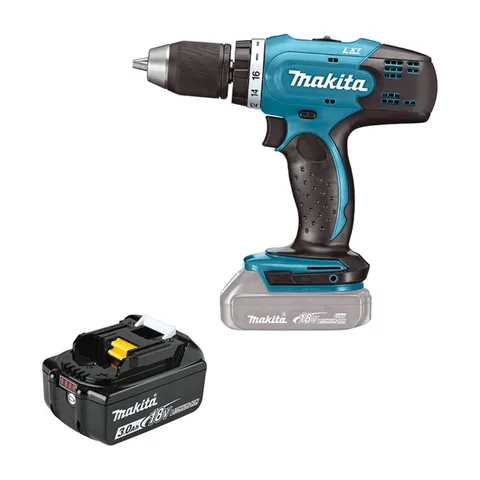 Makita Akumulatorska bušilica – odvijač 18V 2sp, DDF453Z+ baterija 18V 3Ah BL1830B