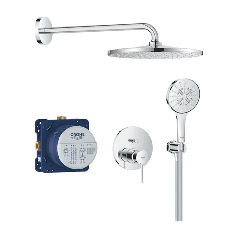 Tuš Set GROHE ESSENCE 5 u 1 Komplet Hrom