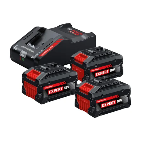 Bosch – Set 3x EXBA 18V-80 baterija + punjač EXAL 18V-160 – 0615V0005R