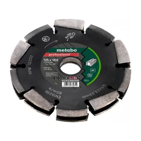 Metabo Dijamantski disk električarski ø125×22.23×18 mm, 628298000