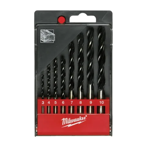 Burgije za drvo 3-10mm set 8/1