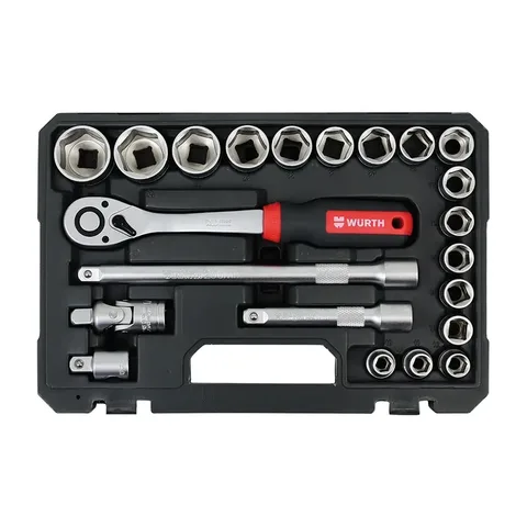 Set Red Stripe nasadni ključevi 1/2“,6ugaoni,22KOM