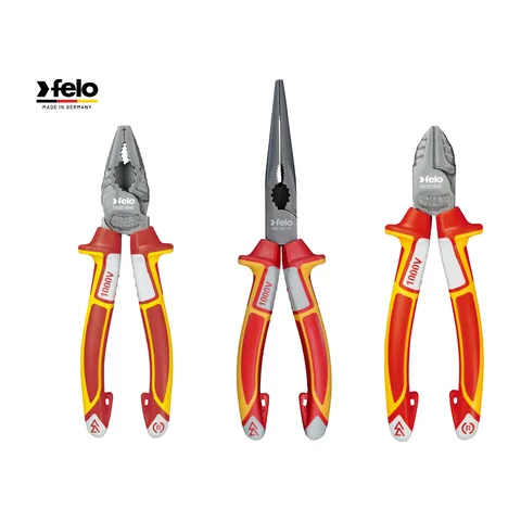 Felo – Set izolovanih klešta VDE, 3 komada – 58001840L