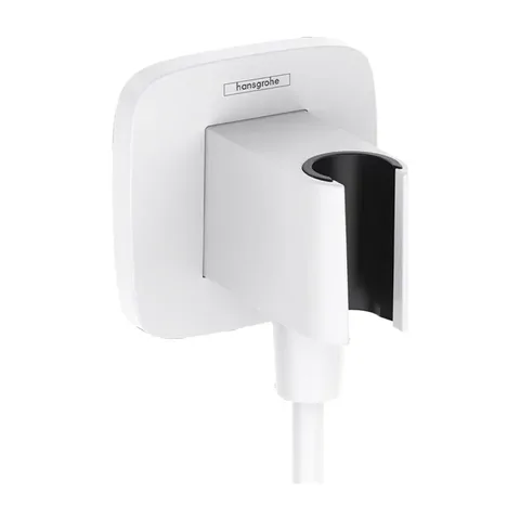 HANSGROHE FIXFIT Q UGLIĆ WHITE MATT SA DRŽAČEM RUČICE TUŠA 26887700