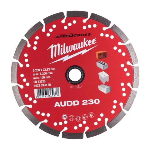Milwaukee – Dijamantski rezni disk AUDD 230 x 22,23 Speedcross – 4932399826