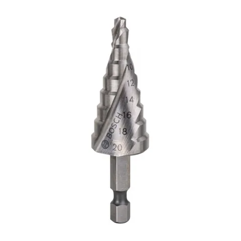 Bosch stepenasta burgija HSS 4 – 20mm, 1/4″, 70,5mm 2608597524