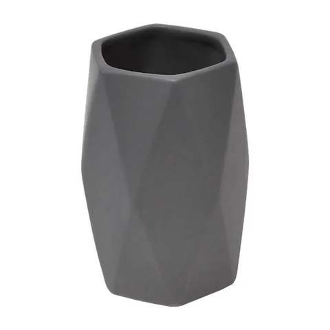 Tendance Čaša dijamant 11.5×7.5cm keramika tamno siva (6180181)