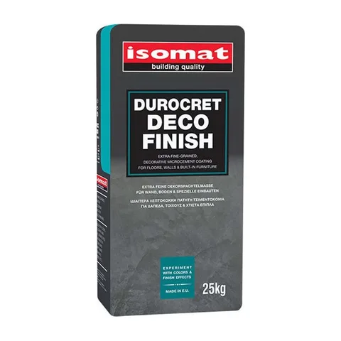 Isomat DUROCRET-DECO FINISH beli 25kg (mikrocementi premaz)