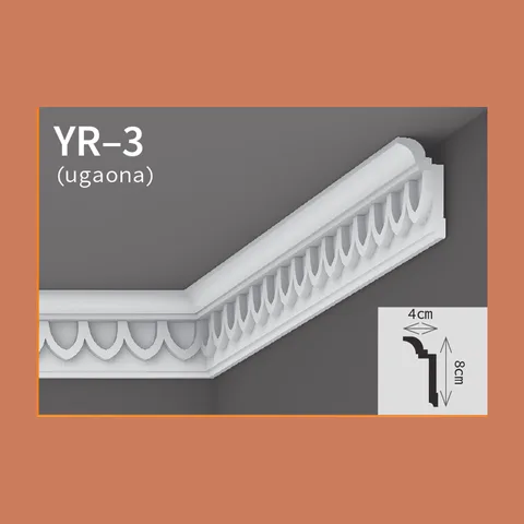 Lajsna Yum commerc Ukrasne ornament lajsne