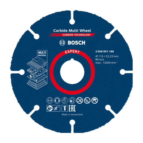 Bosch – Expert Carbide Multi Wheel rezna ploča 115 x 22,23mm – 2608901188