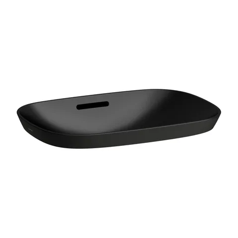 Laufen Ino poluugradni lavabo black 500x365x150 8.1730.2.716.109.1