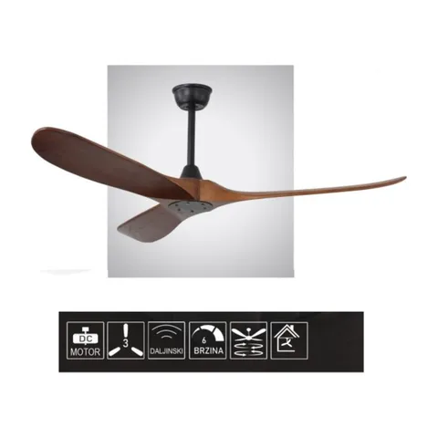 VENTILATOR KBS5218 MBK+DARK BROWN PLAFONSKI KBS5218MBK/20006707