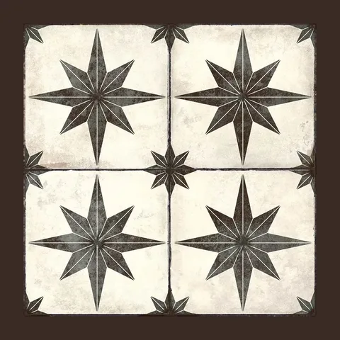 Granitne mozaik pločice Star Black 45×45