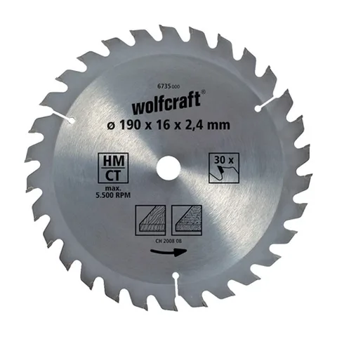 List kružne testere Wolfcraft