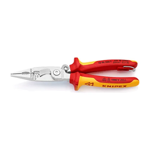 Knipex – Električarska klešta sa 6 funkcija1000V VDE sa mogućnošću kačenja – 13 96 200 T